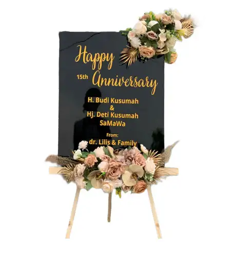 Papan Bunga Akrilik Sungai Laur