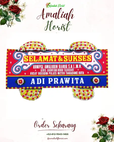 Papan Bunga Ucapan Selamat Sungai Laur